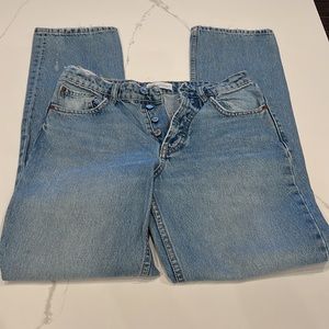 Zara light washed jeans